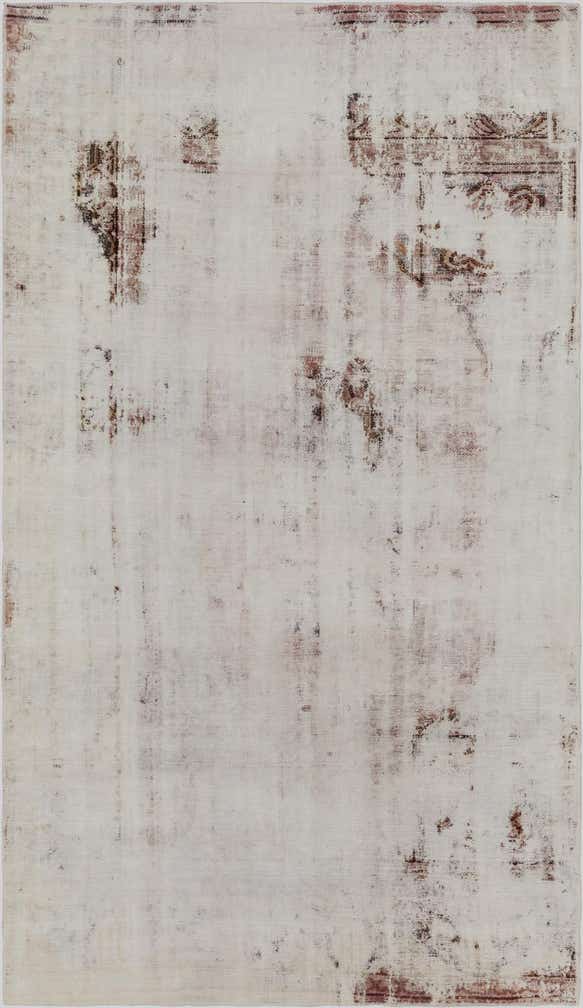 6' x 10' 10 Hand Knotted Ultra Vintage Persian Wool Rug