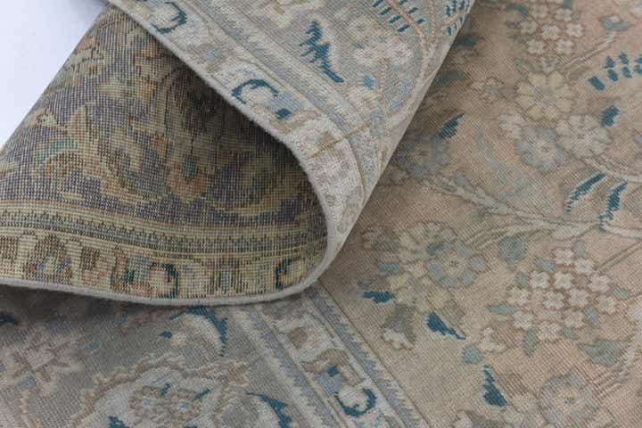 9' 6 x 12' 9 Hand Knotted Ultra Vintage Persian Wool Rug