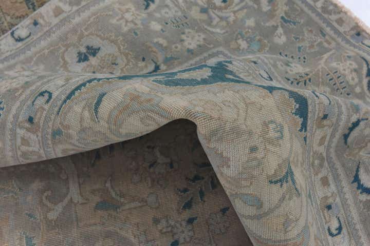 9' 6 x 12' 9 Hand Knotted Ultra Vintage Persian Wool Rug