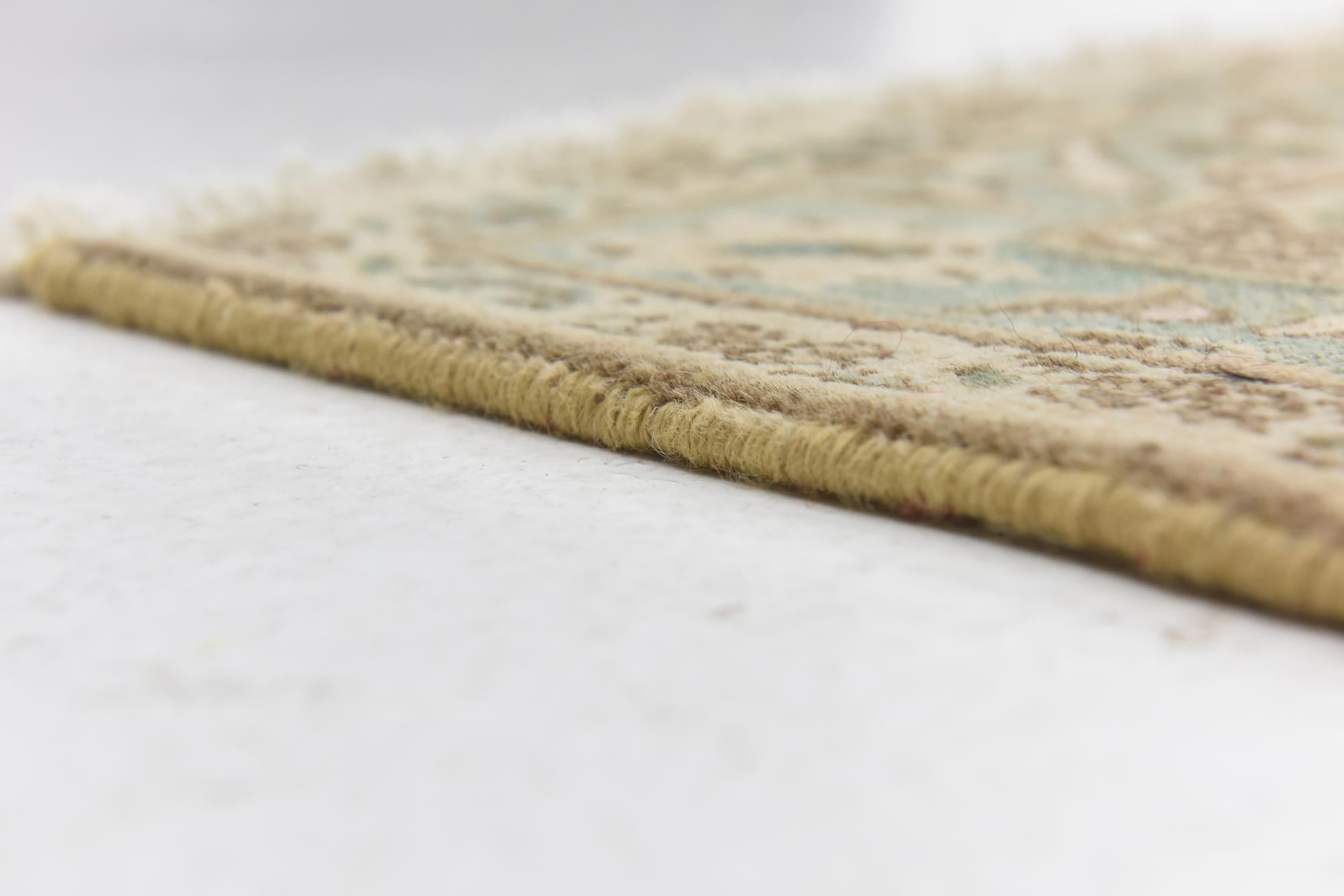 9' 5 x 12' 4 Hand Knotted Ultra Vintage Persian Wool Rug