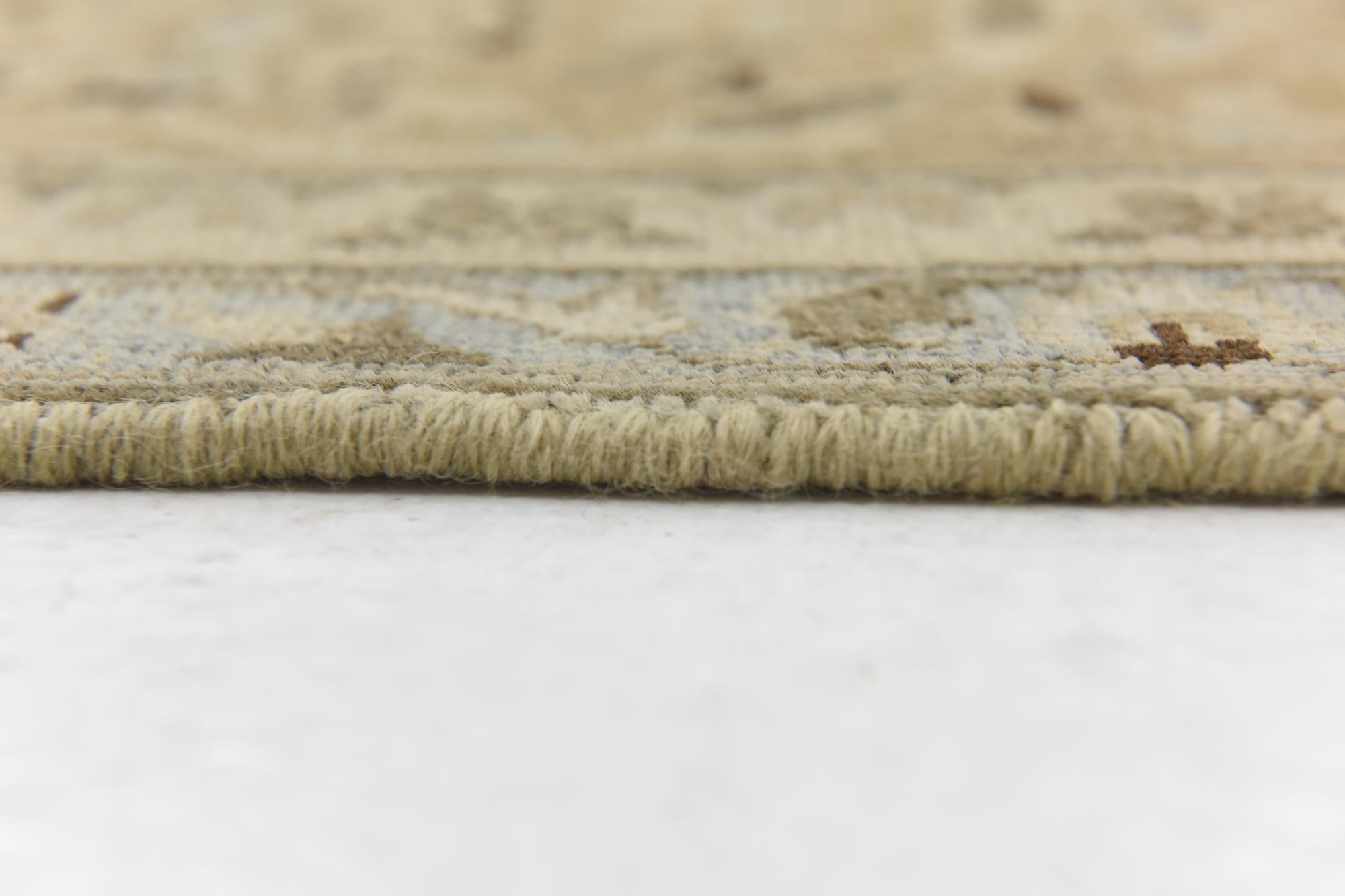 9' 3 x 12' 7 Hand Knotted Ultra Vintage Persian Wool Rug