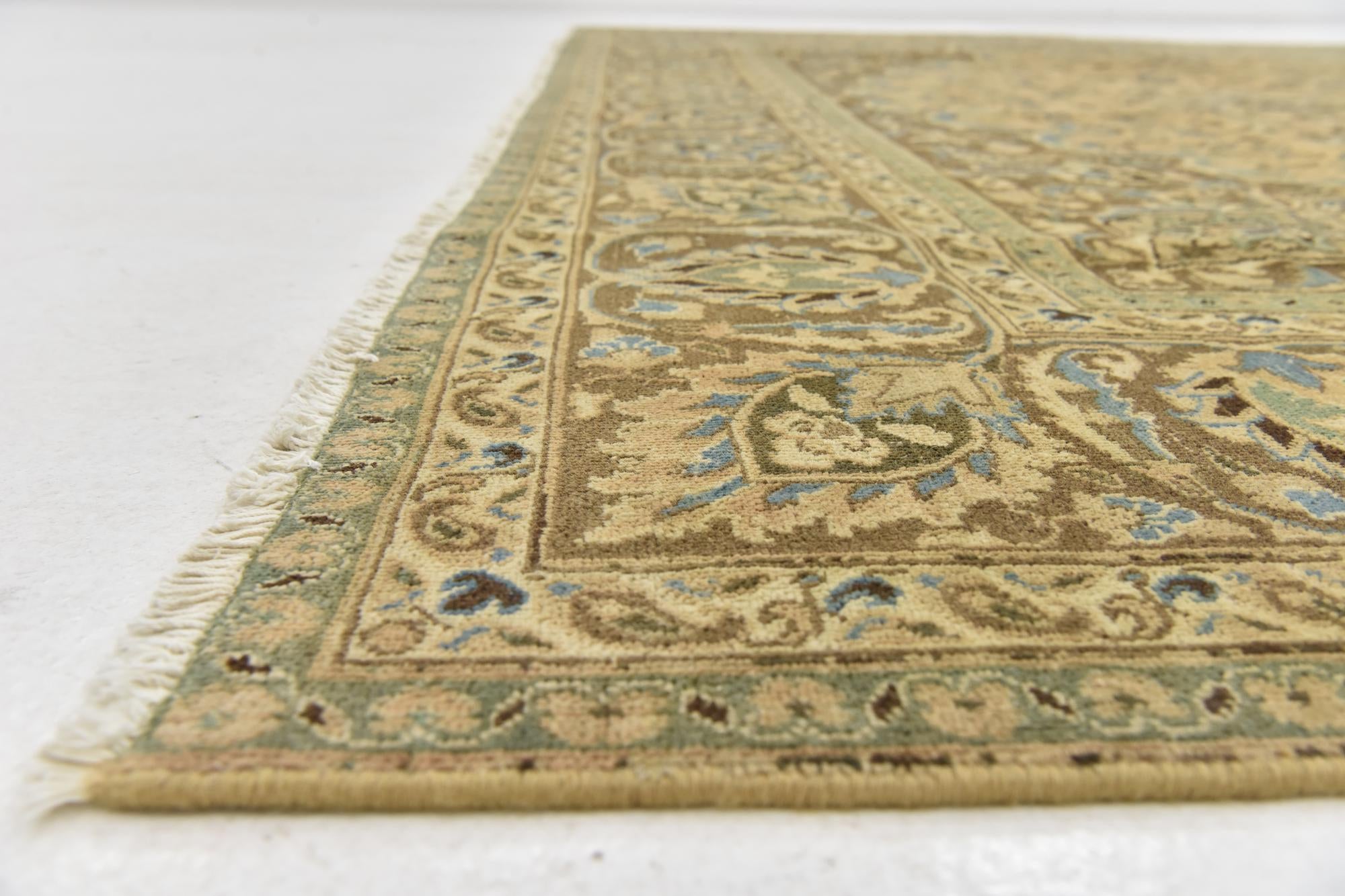 9' 5 x 12' 1 Hand Knotted Ultra Vintage Persian Wool Rug
