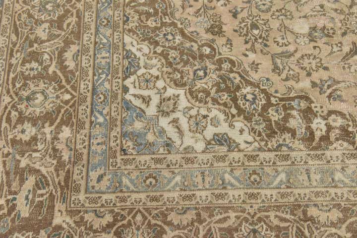 9' 6 x 12' 3 Hand Knotted Ultra Vintage Persian Wool Rug