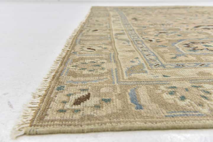 8' 7 x 11' 6 Hand Knotted Ultra Vintage Persian Wool Rug