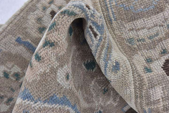 8' 7 x 11' 6 Hand Knotted Ultra Vintage Persian Wool Rug