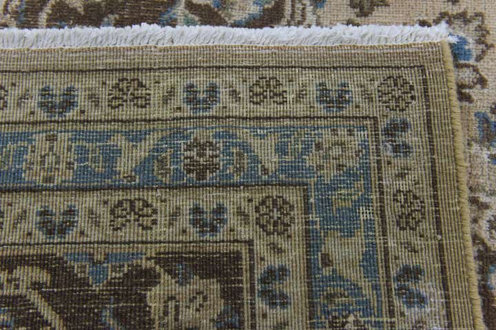 9' 9 x 12' 5 Hand Knotted Ultra Vintage Persian Wool Rug