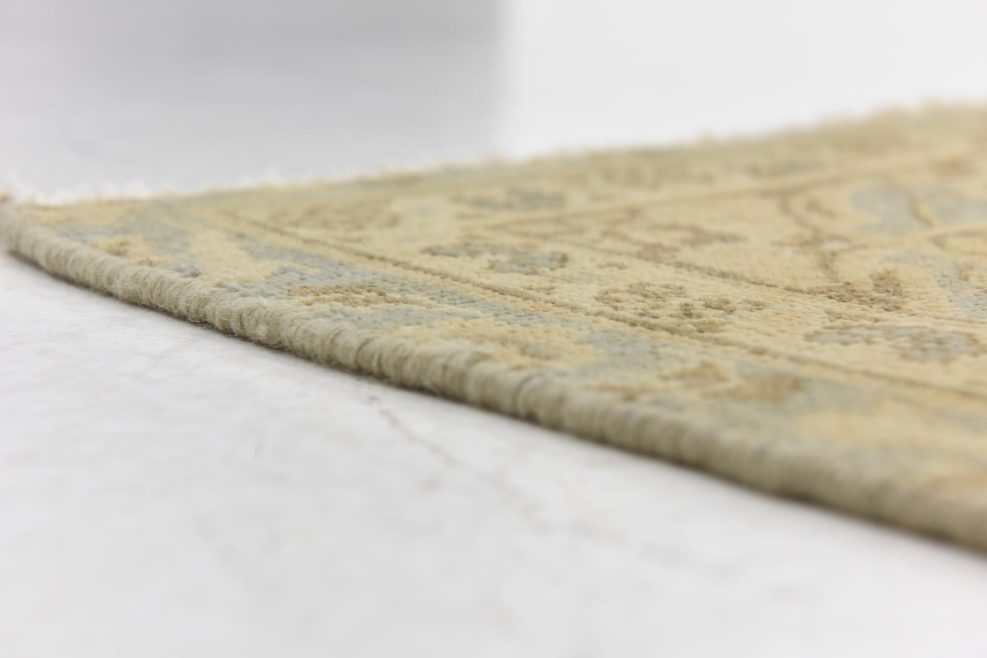 6' 8 x 11' 4 Hand Knotted Ultra Vintage Persian Wool Rug