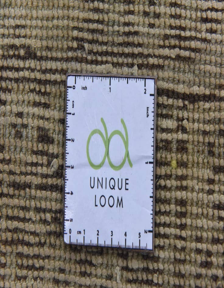 Detail image of 6' 3 x 9'  Hand Knotted Ultra Vintage Persian Wool Rug