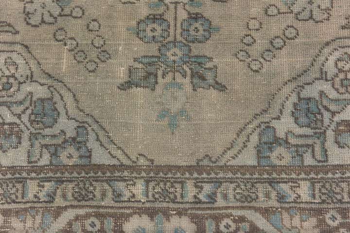 6' 3 x 9' Hand Knotted Ultra Vintage Persian Wool Rug