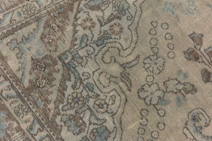 6' 3 x 9' Hand Knotted Ultra Vintage Persian Wool Rug