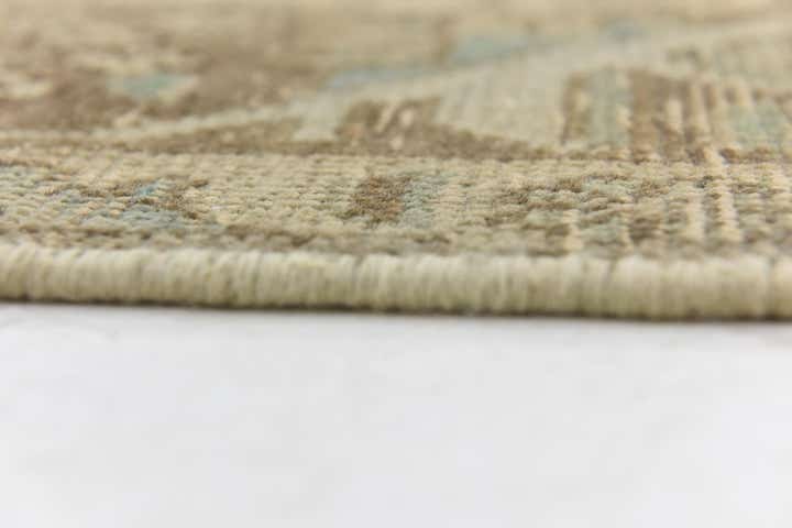 6' 3 x 9' Hand Knotted Ultra Vintage Persian Wool Rug