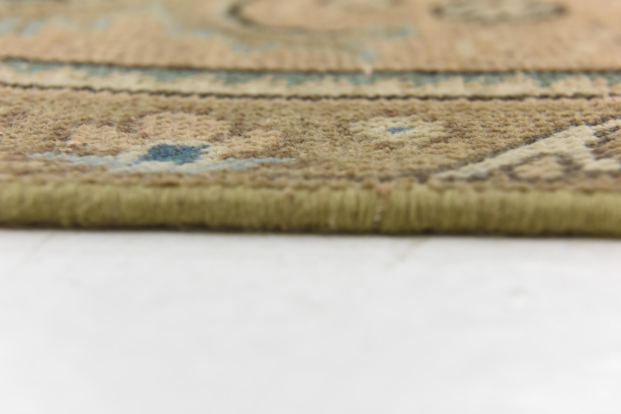 9' 8 x 12' 3 Hand Knotted Ultra Vintage Persian Wool Rug
