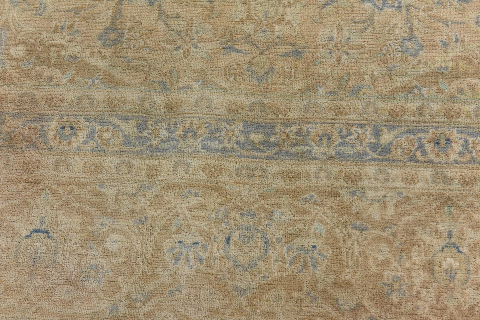 9' 8 x 12' 7 Hand Knotted Ultra Vintage Persian Wool Rug