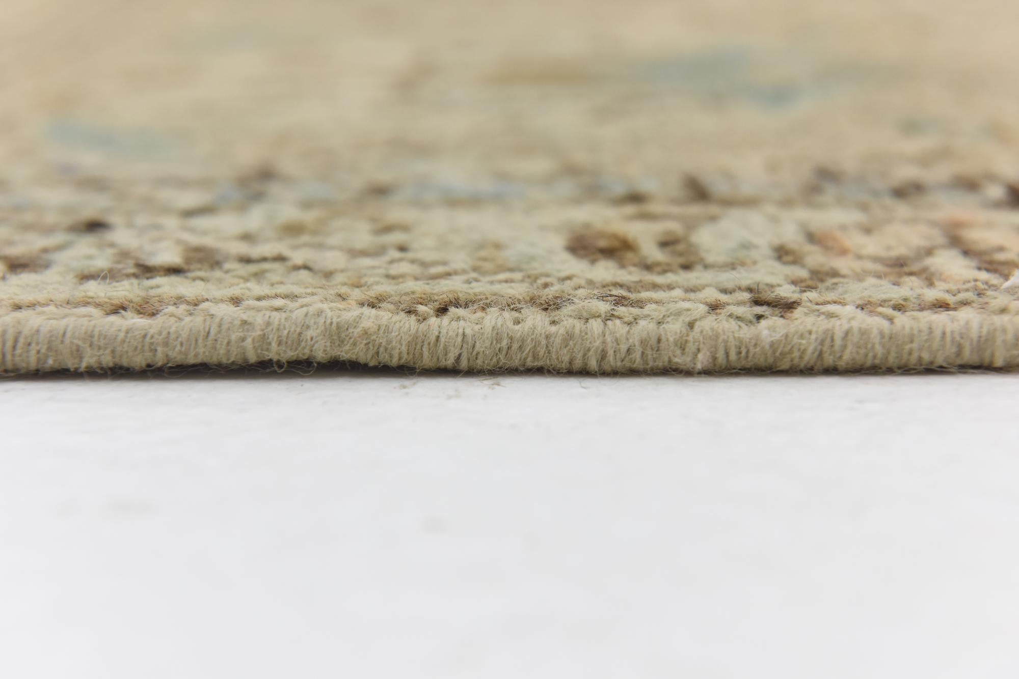 9' 10 x 13' Hand Knotted Ultra Vintage Persian Wool Rug