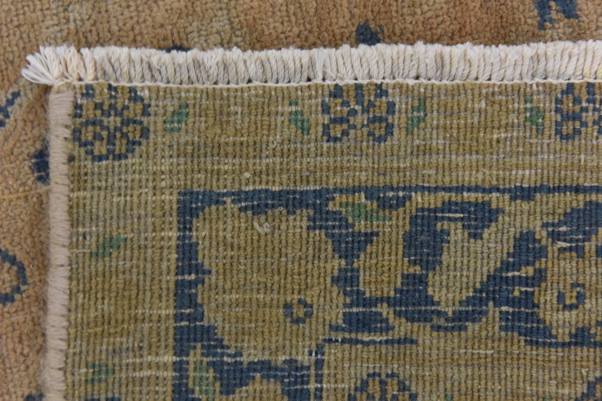 9' x 13' Hand Knotted Ultra Vintage Persian Wool Rug