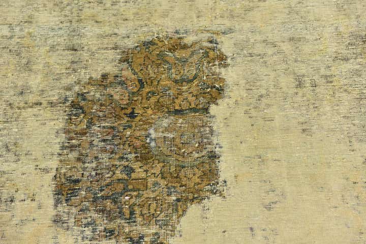 205cm x 275cm anudado a mano Ultra Vintage Alfombra Persa Lana