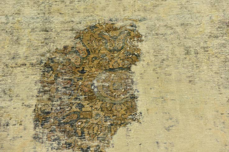 Detail image of 205cm x 275cm anudado a mano Ultra Vintage Alfombra Persa Lana