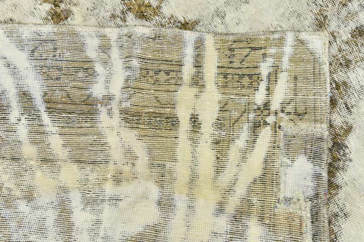 7' x 10' 4 Hand Knotted Ultra Vintage Persian Wool Rug