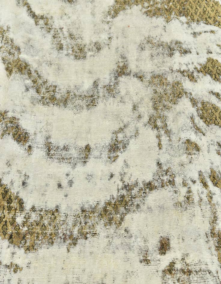Detail image of 7' x 10' 4  Hand Knotted Ultra Vintage Persian Wool Rug