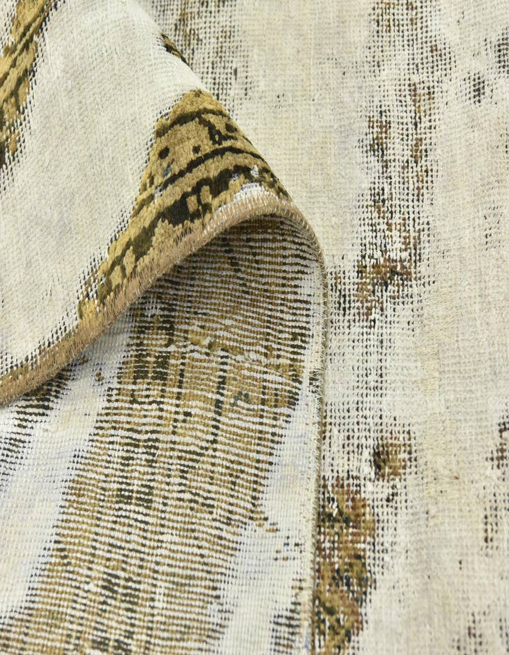 Detail image of 7' x 10' 4  Hand Knotted Ultra Vintage Persian Wool Rug