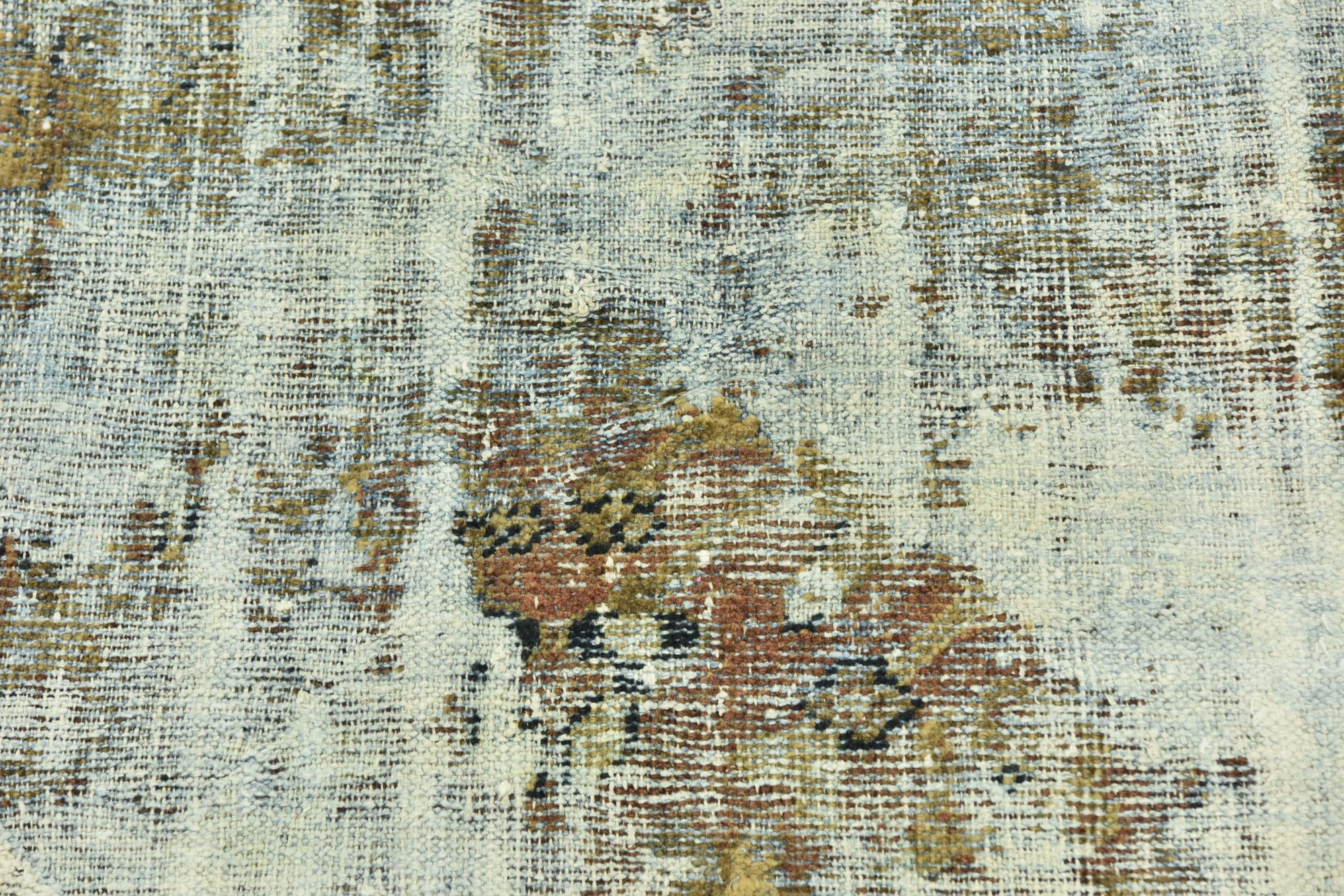 4' 7 x 5' 10 Hand Knotted Ultra Vintage Persian Wool Rug