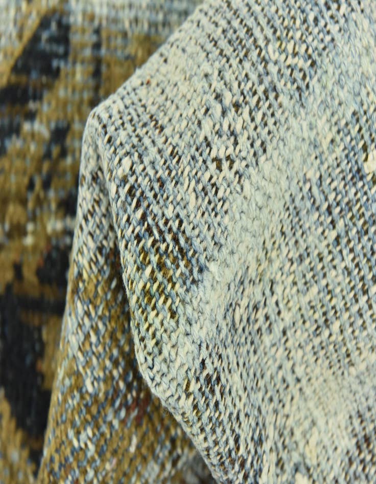 Detail image of 4' 7 x 5' 10  Hand Knotted Ultra Vintage Persian Wool Rug