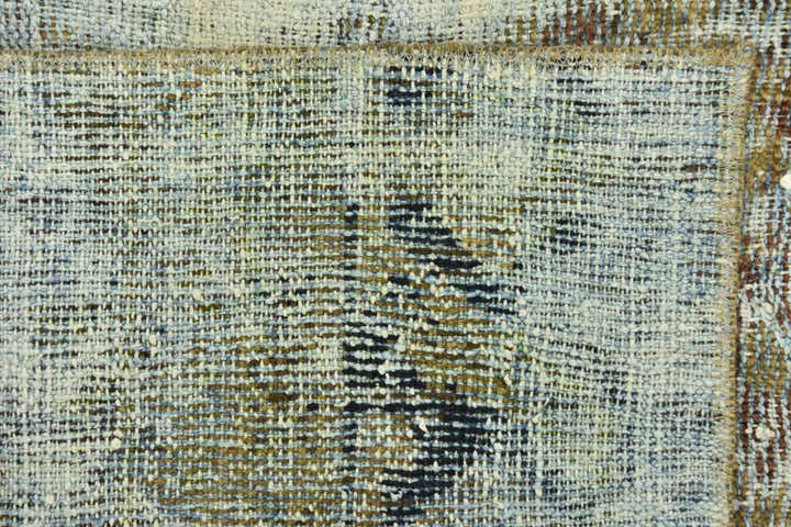 4' 7 x 5' 10 Hand Knotted Ultra Vintage Persian Wool Rug