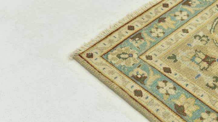 9' 8 x 12' 7 Hand Knotted Ultra Vintage Persian Wool Rug