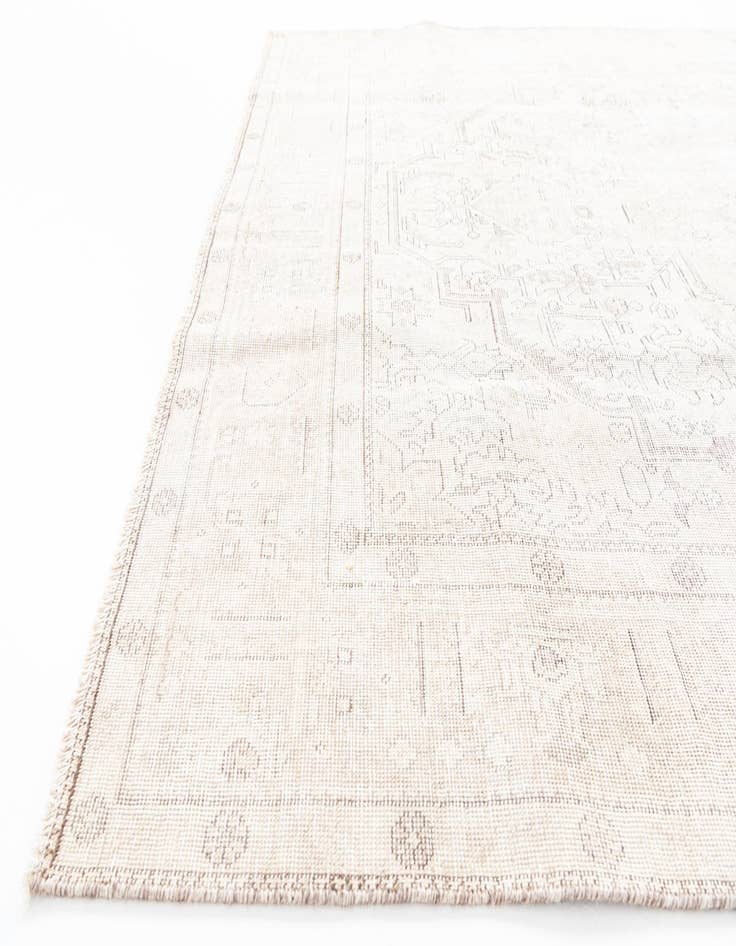 Detail image of 6' 5 x 9' 6  Hand Knotted Ultra Vintage Persian Wool Rug