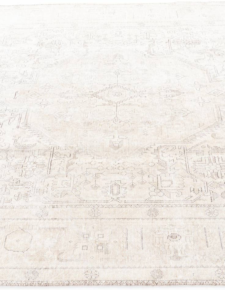 Detail image of 6' 5 x 9' 6  Hand Knotted Ultra Vintage Persian Wool Rug