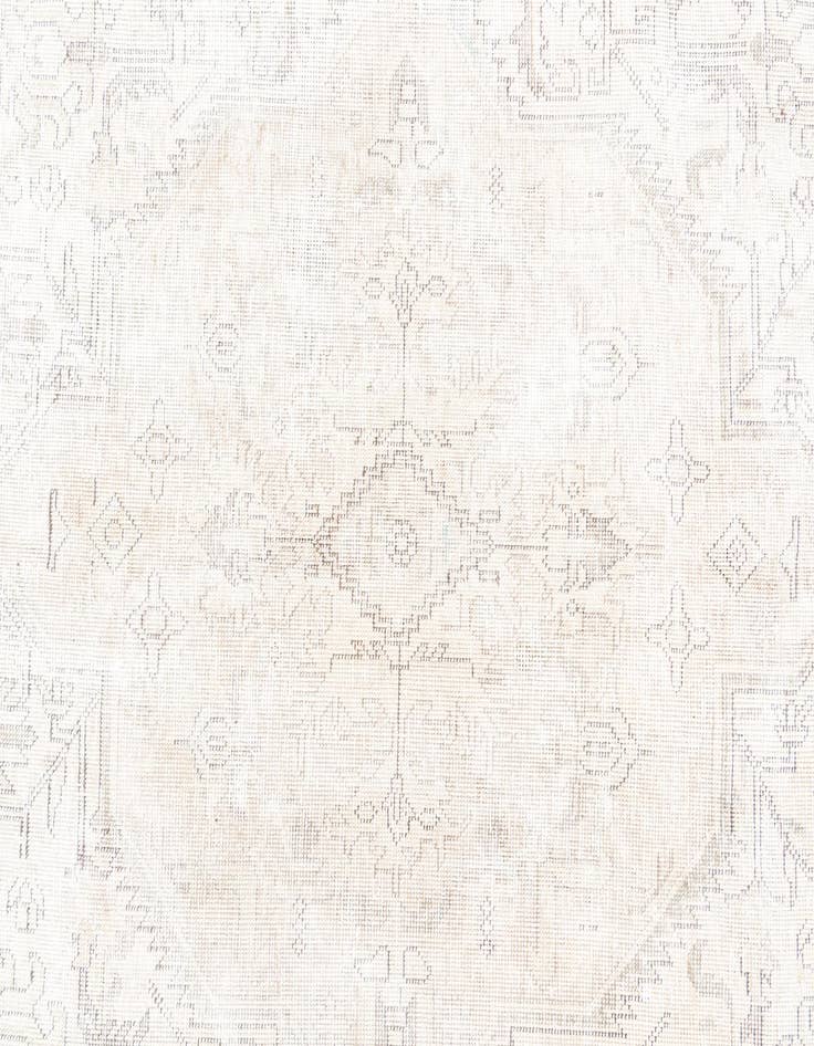Detail image of 6' 5 x 9' 6  Hand Knotted Ultra Vintage Persian Wool Rug
