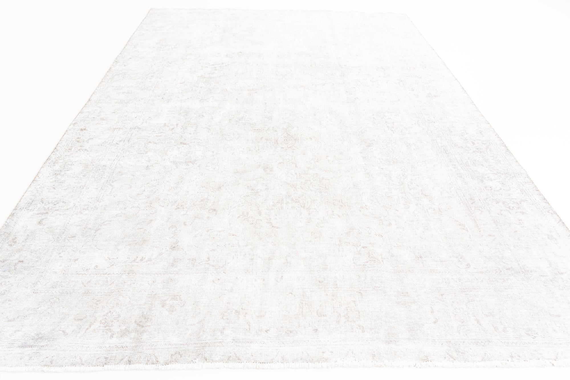 7' 9 x 11' Hand Knotted Ultra Vintage Persian Wool Rug