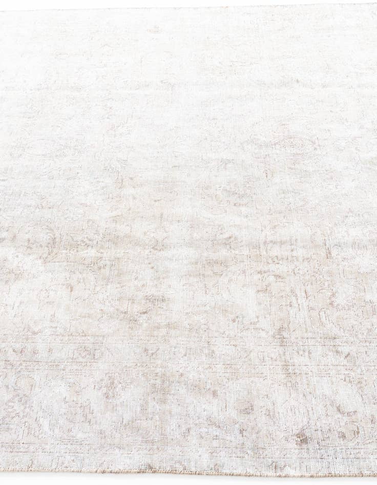 Detail image of 7' 9 x 11'  Hand Knotted Ultra Vintage Persian Wool Rug