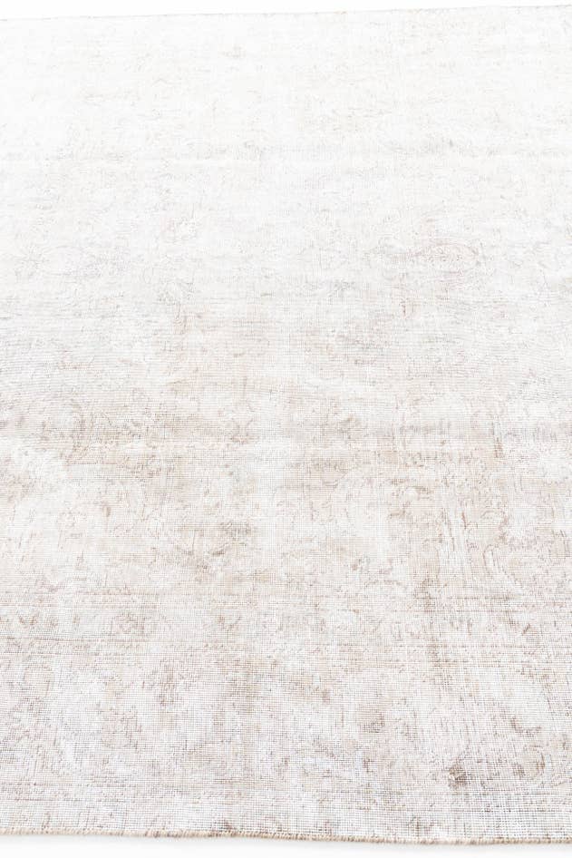 Detail image of 7' 9 x 11' Hand Knotted Ultra Vintage Persian Wool Rug