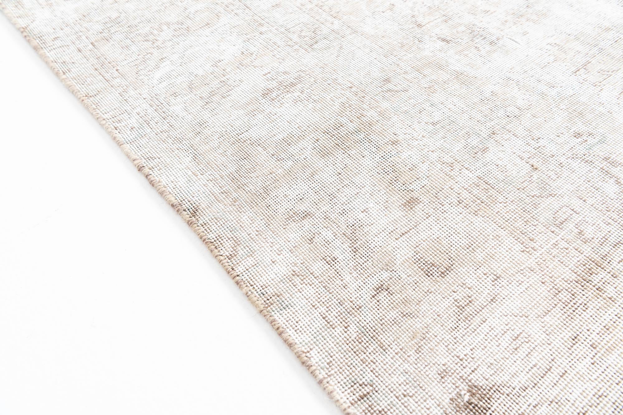 7' 9 x 11' Hand Knotted Ultra Vintage Persian Wool Rug