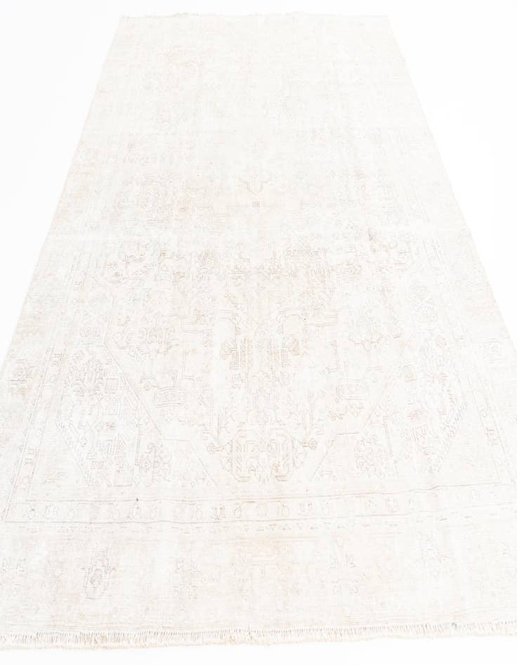 Detail image of 7' x 9' 9  Hand Knotted Ultra Vintage Persian Wool Rug