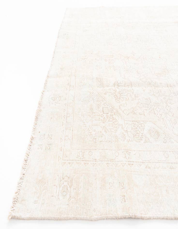 Detail image of 7' x 9' 9  Hand Knotted Ultra Vintage Persian Wool Rug