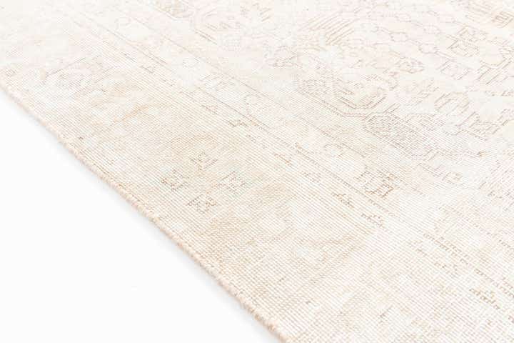 7' x 9' 9 Hand Knotted Ultra Vintage Persian Wool Rug