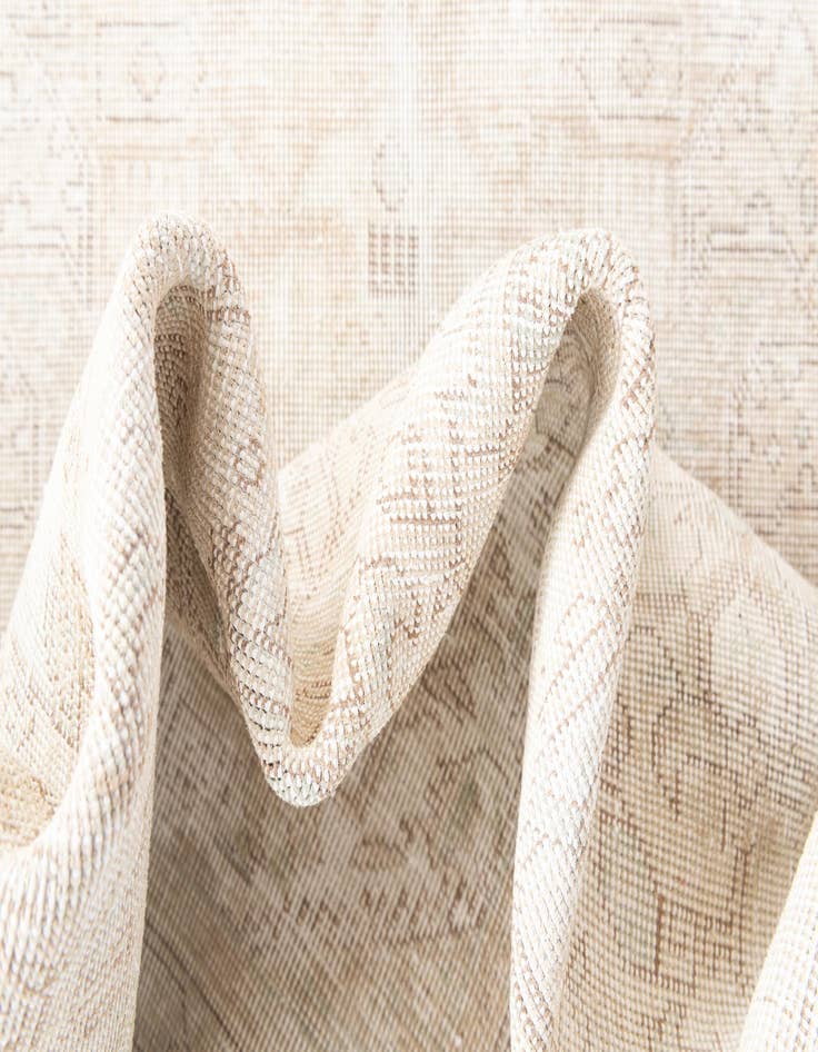 Detail image of 7' x 9' 9  Hand Knotted Ultra Vintage Persian Wool Rug