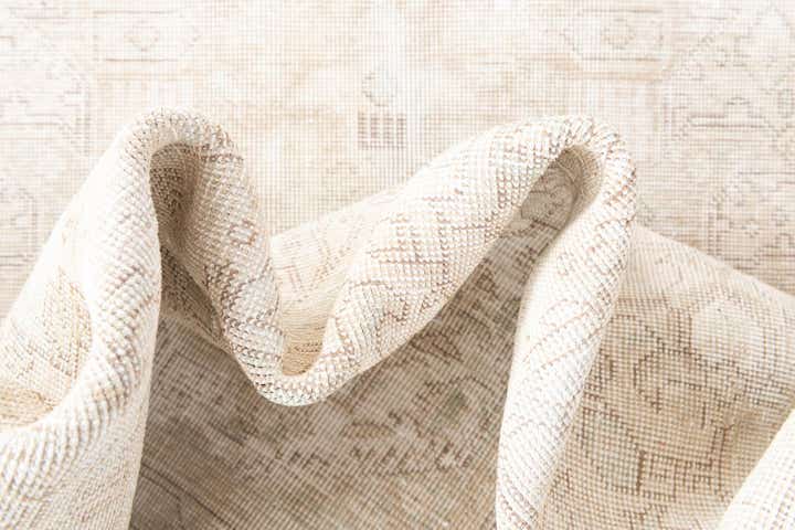 7' x 9' 9 Hand Knotted Ultra Vintage Persian Wool Rug