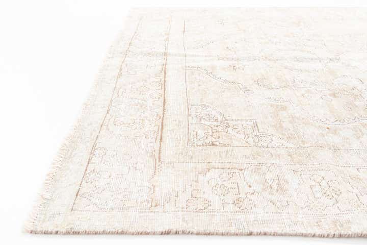 6' 2 x 9' 3 Hand Knotted Ultra Vintage Persian Wool Rug