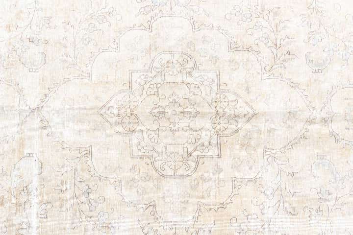 6' 2 x 9' 3 Hand Knotted Ultra Vintage Persian Wool Rug