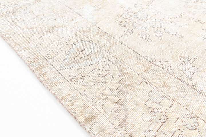 6' 2 x 9' 3 Hand Knotted Ultra Vintage Persian Wool Rug