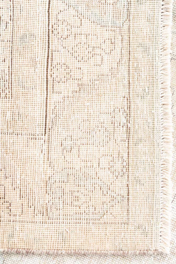 6' 2 x 9' 3 Hand Knotted Ultra Vintage Persian Wool Rug