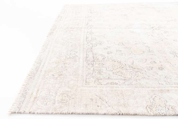 5' 9 x 9' 2 Hand Knotted Ultra Vintage Persian Wool Rug