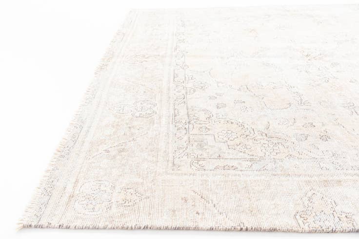 Detail image of 5' 9 x 9' 2 Hand Knotted Ultra Vintage Persian Wool Rug