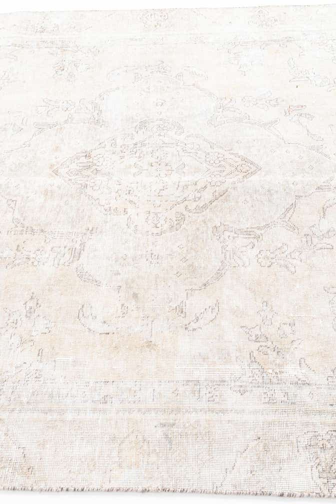 5' 9 x 9' 2 Hand Knotted Ultra Vintage Persian Wool Rug