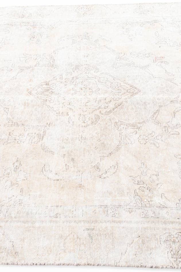 Detail image of 5' 9 x 9' 2 Hand Knotted Ultra Vintage Persian Wool Rug