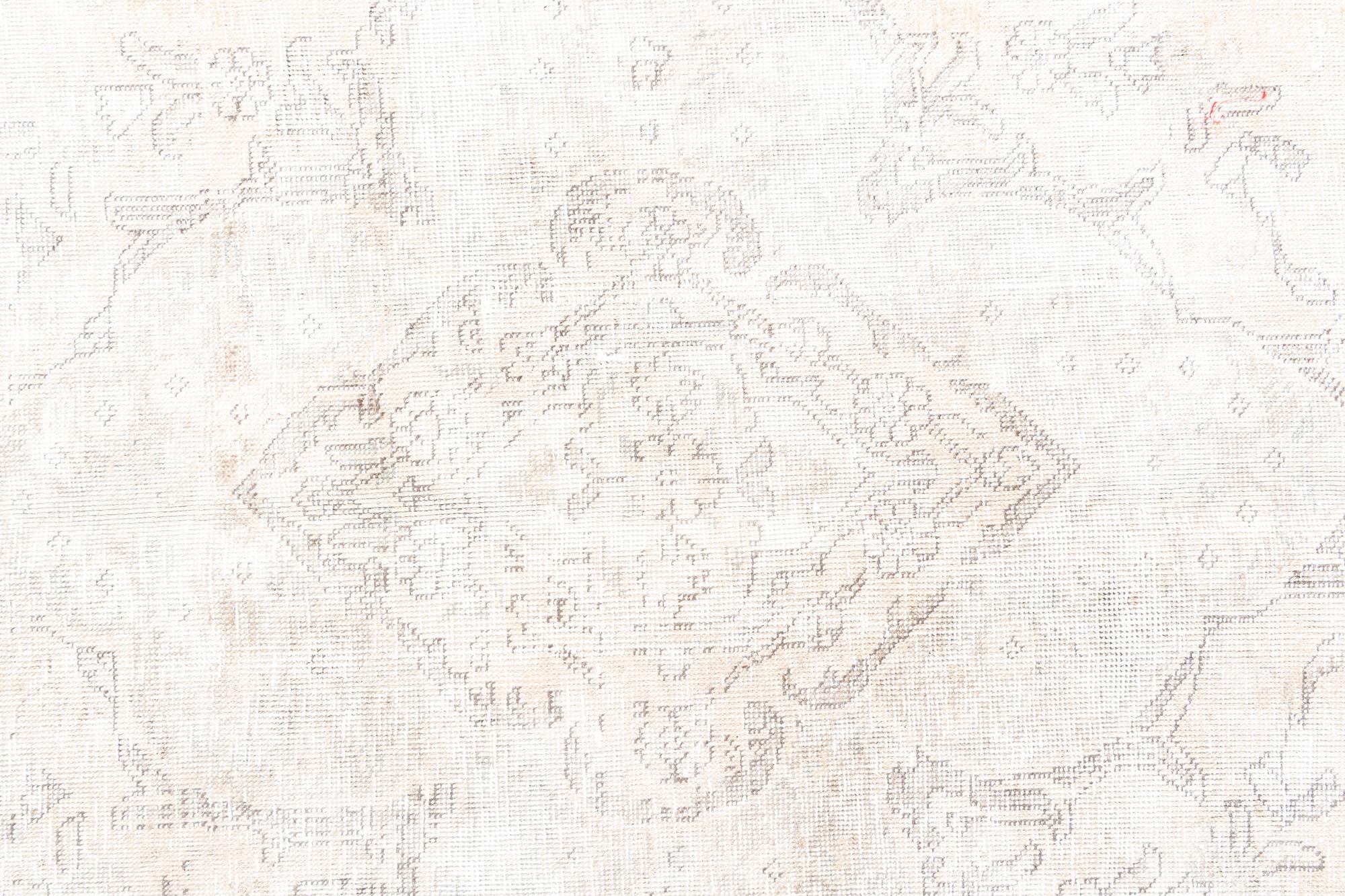 5' 9 x 9' 2 Hand Knotted Ultra Vintage Persian Wool Rug