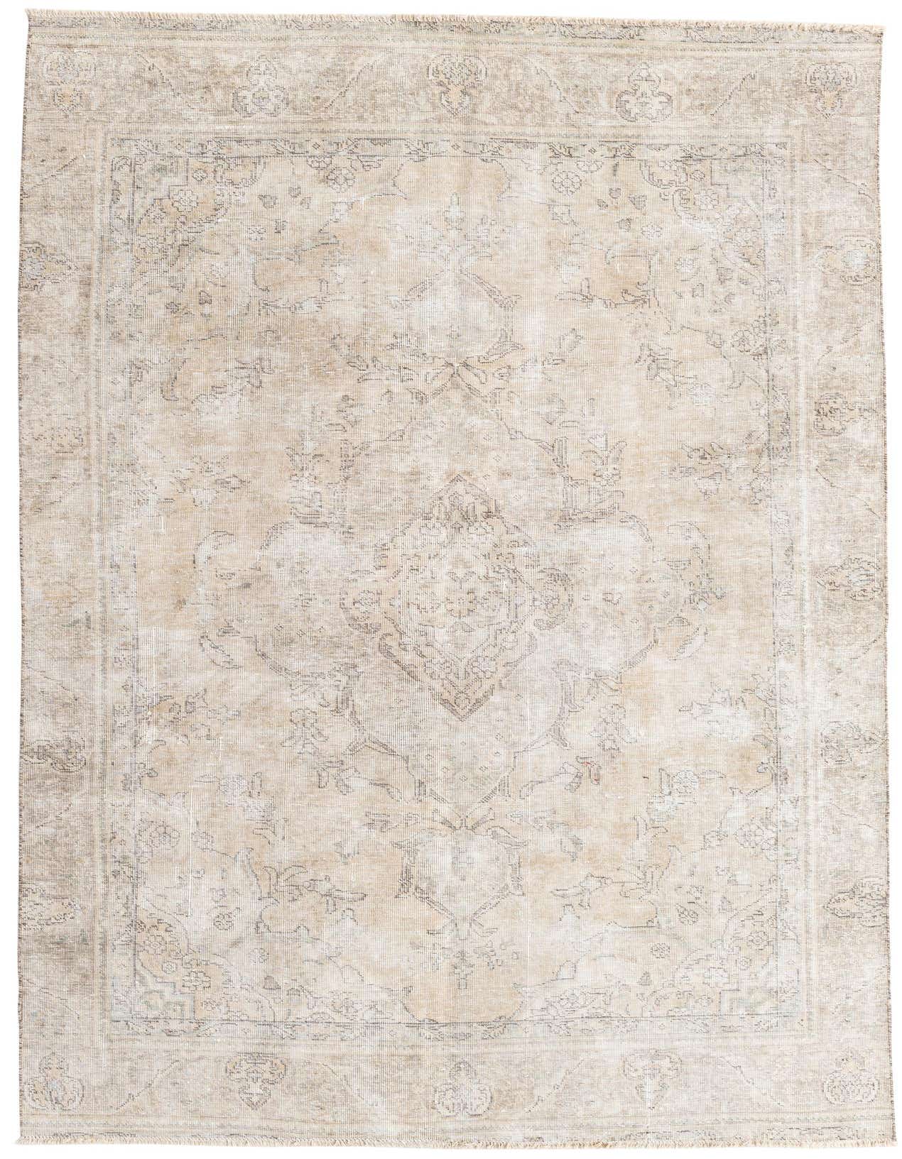 Primary image 5' 9 x 9' 2  Hand Knotted Ultra Vintage Persian Wool Rug
